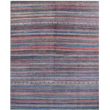 Traditional, Transitional One-of-a-Kind Rectangle 7'10" X 9'8" Hand Knotted Area Rug