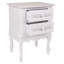 Bennet 42cm W Manufactured Wood Bedside Table