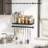 Floating Shelves Wall Shelves For Bedroom, Kitchen Rustic Wood Shelf With Hooks-2135142879