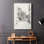 Croquis rétro Lxxviii - Cavas enveloppés de galerie