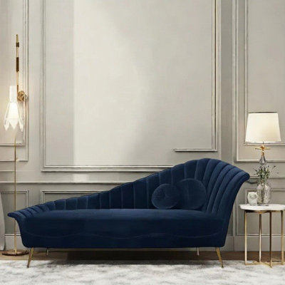 Élégante méridienne incurvée et confortable