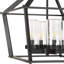  Luminaire suspendu intérieur / extérieur 4 lumières Evanston