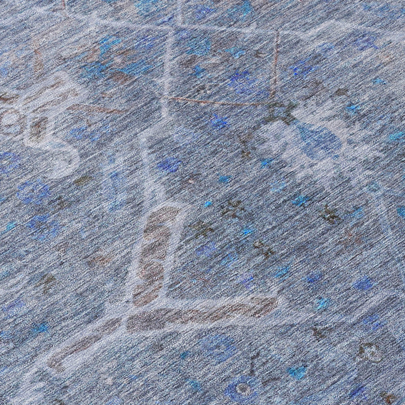 Machine Washable Indoor/Outdoor Chantille ACN2298 Global Rug, Rectangle 1'8" x 2'6"