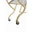 Chariots de bar Gold pour le chariot de service Home Bar