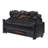 Hohman Symple Stuff 23.03 " W Black Electric Fireplace Insert with BTU 4777