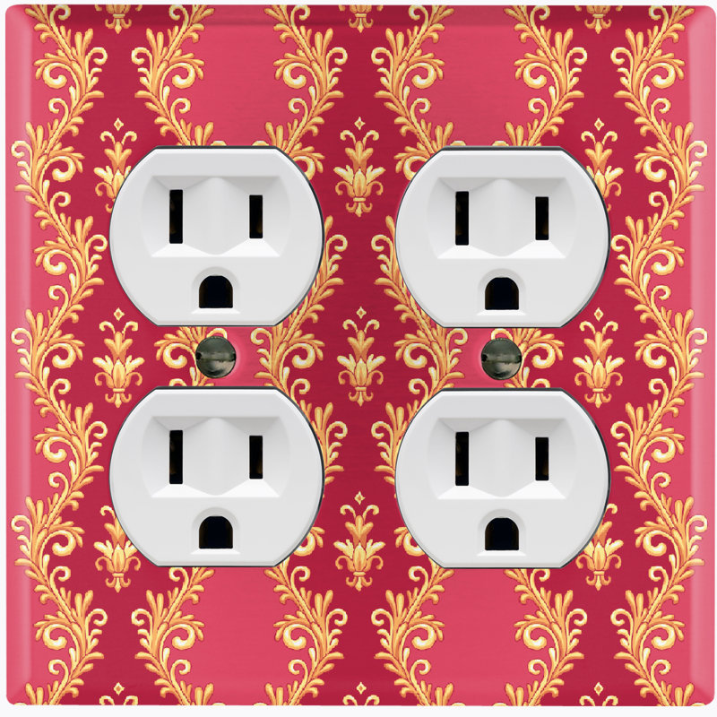 Nature Themed 2 - Gang Duplex Outlet Standard Wall Plate