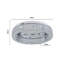 1-Light 50cm Modern Round Crystal Ceiling Light
