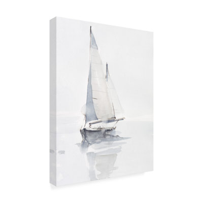 Art sur toile, "Misty Harbor II" par Ethan Harper
