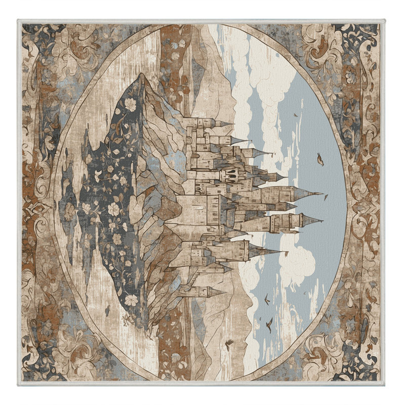 Tapis Clifftop Citadel, Carré 4 pi