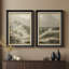Ensemble de 2 œuvres d'art encadrées de qualité supérieure sur toile de qualité supérieure avec cadre de 26 po x 36 po-340877982