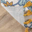 Tapis bleu / orange Thomas Paul-964278087