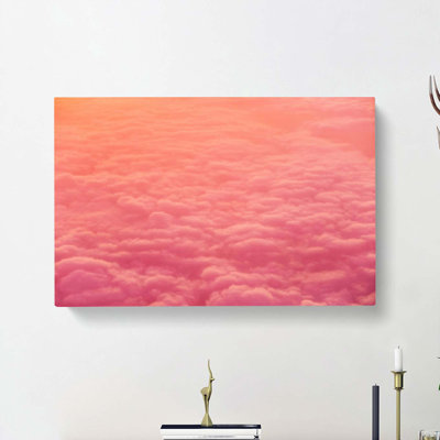Pink Clouds - Wrapped Canvas