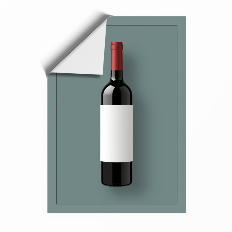 Wine Bottle Study Modern - Print, Unframed, A3 - 42.0 x 29.7 cm