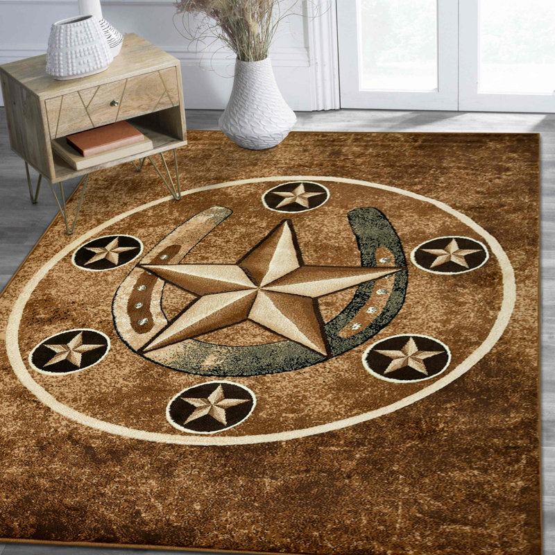 Cohlette Geometric Indoor Rug, Rectangle 5'2.2" x 7'2"