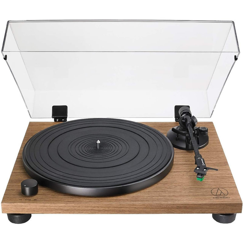 Audio Technica AT-LPW40WN Fully Manual Belt-Drive Turntable (Walnut)