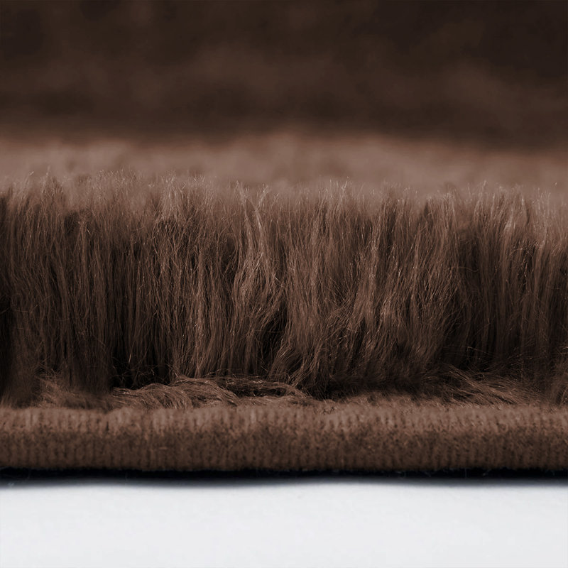 Machine Tufted Shag Area Rug, Rectangle 200 x 290 cm