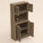 Arrastia 4 Door Kitchen Pantry With Microwave Shelf