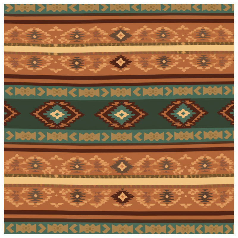 Coussins décoratifs Southwestern, 18 po x 18 po