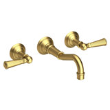 Jacobean Wall Mount Bathroom Faucet