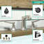 Metris C Two Handles Widespread Bathroom Faucet-3609313