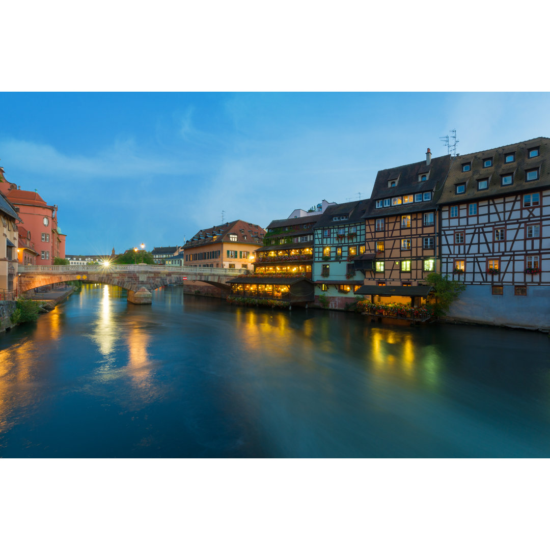 Petite-France in Straßburg - Drucken