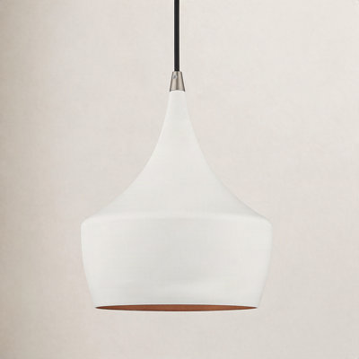 Schultz Dimmable Teardrop Single Light Pendant