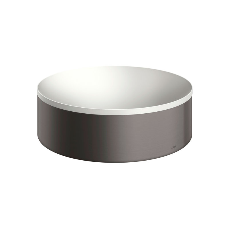 AXOR Suite Sinks Round Sink without Overflow, Dark Gray
