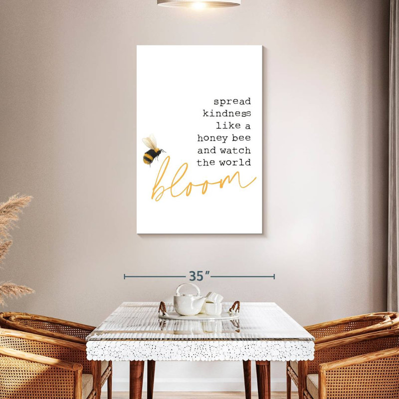 Spread Kindness, 45" H x 30" W