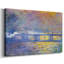 «Charing Cross Bridge» par Monet-Gallery, toile tendue-1724038774