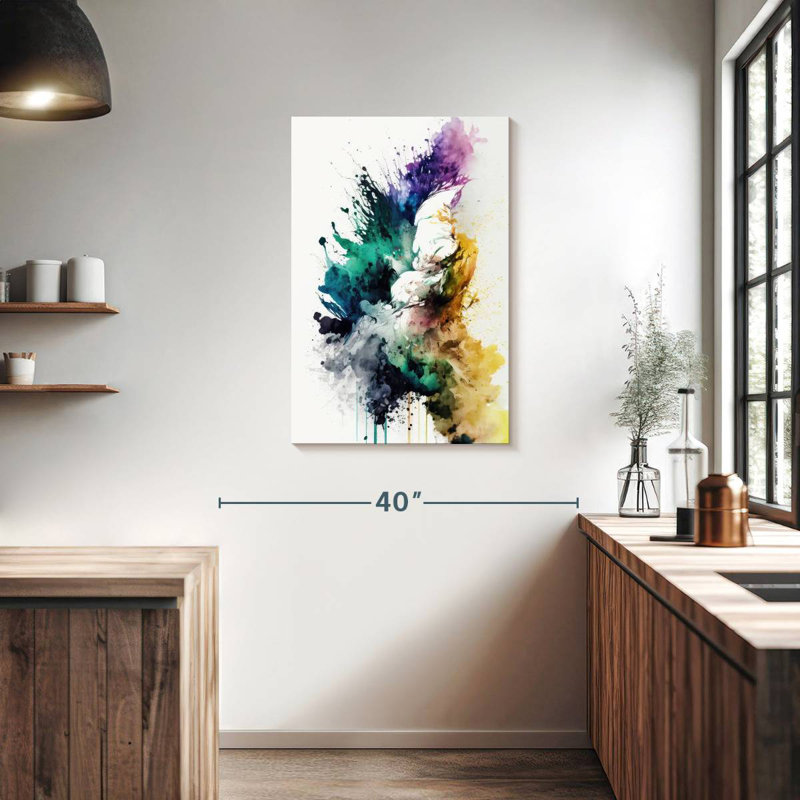 Radiant Mirage, 36" H x 24" W