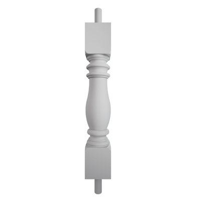 Balustre Amy Endurathane série 500, polyuréthane apprêté en usine