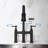 Bridge Kitchen Faucet With Pull-Down Sprayhead In Spot