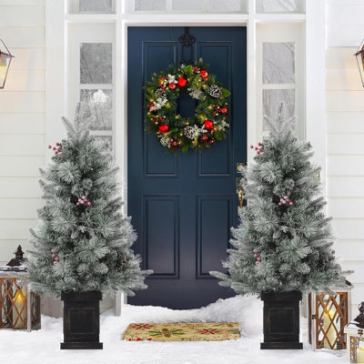 3' H Lighted Artificial Christmas Tree