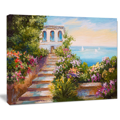 " House Near The Sea Landscape "