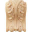 Bloc d'acanthe avec plaque corbeau en bois-29831196-29831193