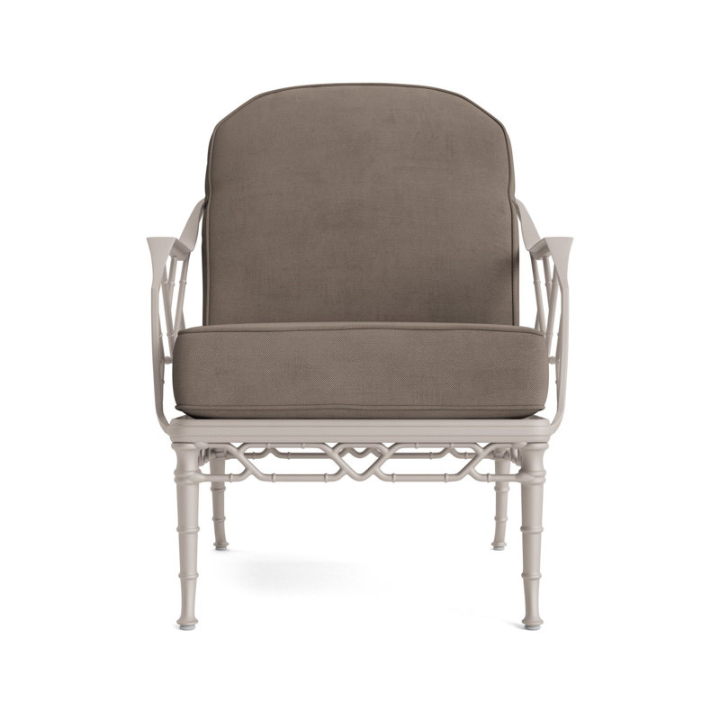 Calcutta Outdoor Lounge Chair, Fusion Moccasian, Dove Smooth