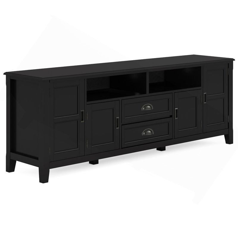 Meuble télé 72 po - Noir