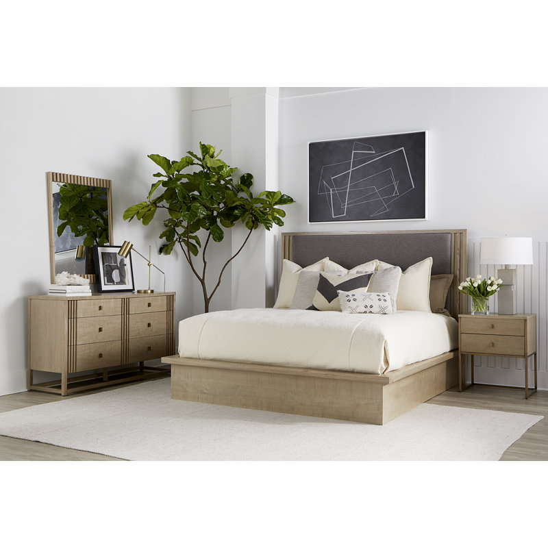 North Side Upholstered Bed, Queen