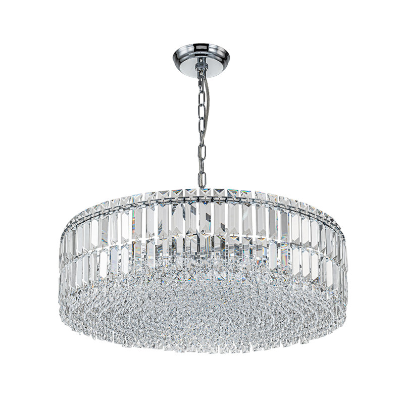 8 - Light Chandelier, Chrome