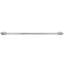 Caché 18 inches c.c. with 5/8 reeded center long pull with 16 rivoli Swarovski Clear Crystals in Satin-6247-6245