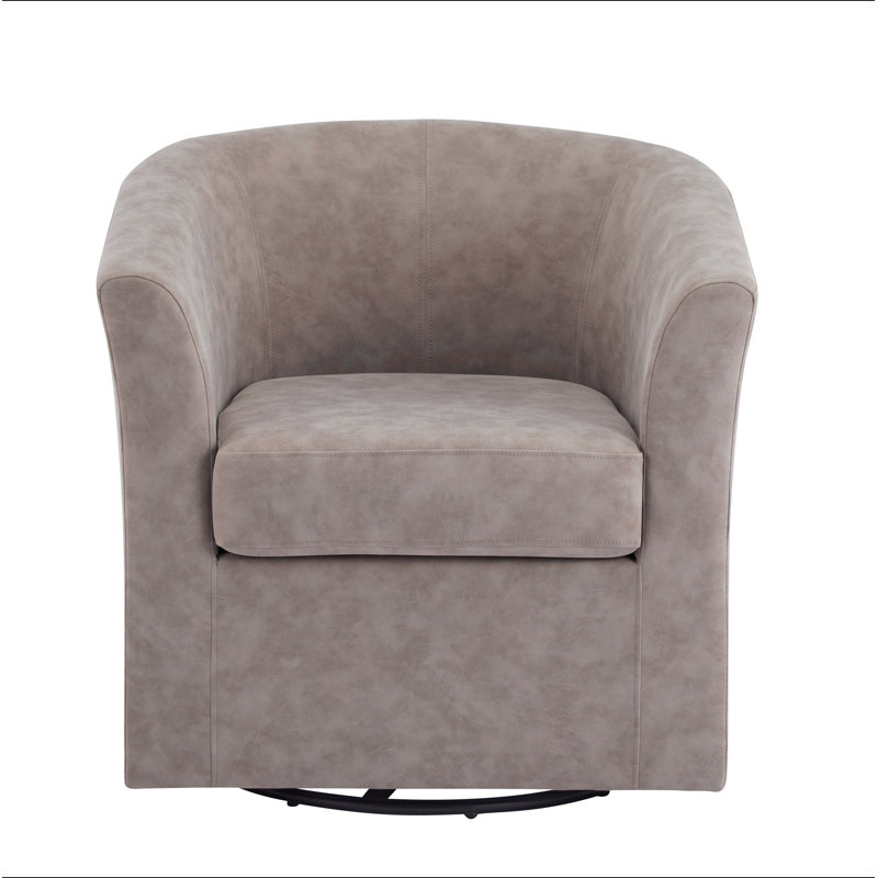 Fauteuil demi-tonneau Wilmore, Beige