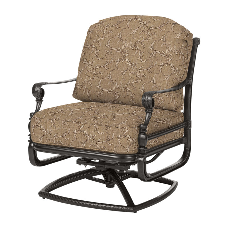 Grand Terrace Outdoor Rocker Chair, Bessemer, Bronze