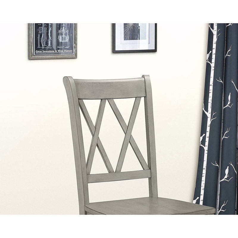 Ensemble de 2 chaises d'appoint Casual, Gris