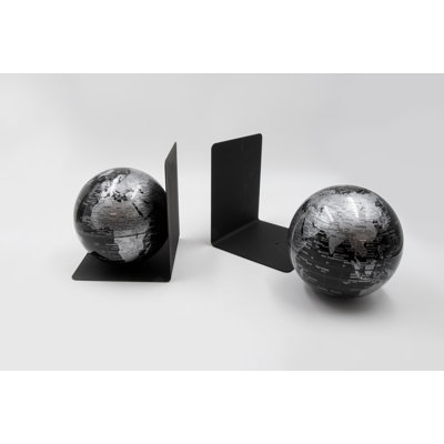 Metal Non-Skid Bookends