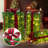 3PCS Lighted Artificial Greenery Gift Boxes