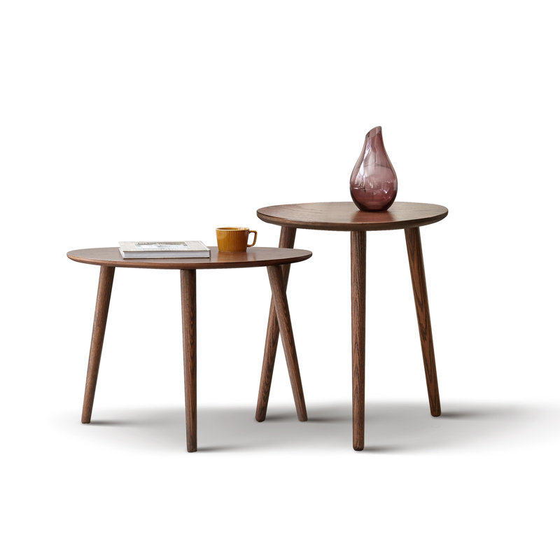 Table basse centrale 100% bois de chêne massif, table basse en bois