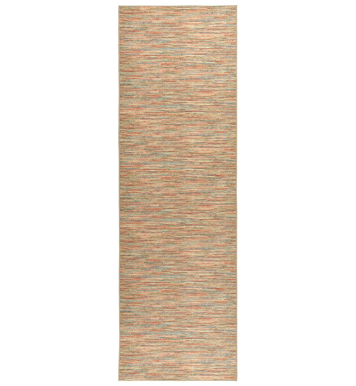 Clay Multi Machine Washable Rug