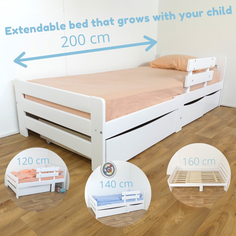 Matta 70 x 140cm Convertible Toddler Bed