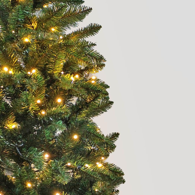Lighted Artificial Christmas Tree, 6 ft.