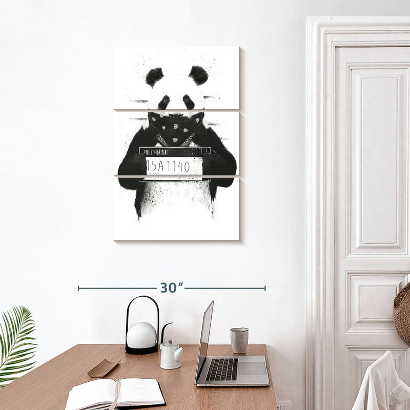 Brampt Bad Panda, 32" H x 20" W